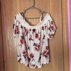 Torrid polyester top